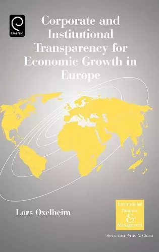 Corporate and Institutional Transparency for Economic Growth in Europe cover