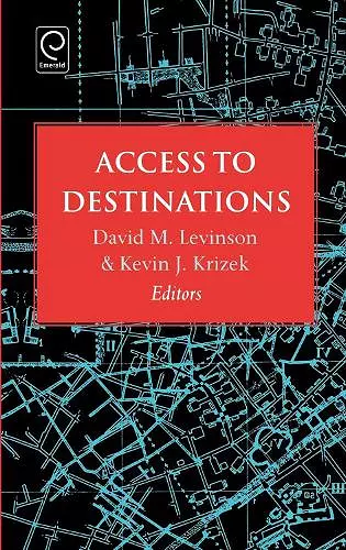 Access to Destinations cover