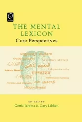 The Mental Lexicon cover