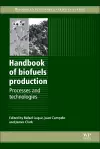 Handbook of Biofuels Production cover
