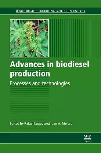 Advances in Biodiesel Production cover
