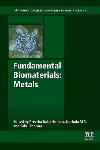 Fundamental Biomaterials: Metals cover