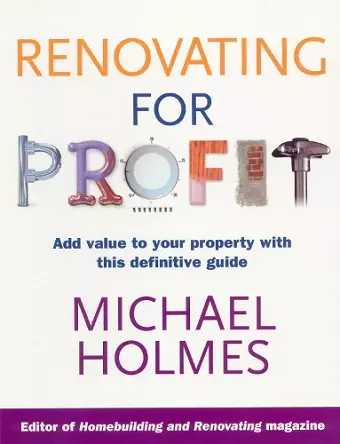 Renovating For Profit cover