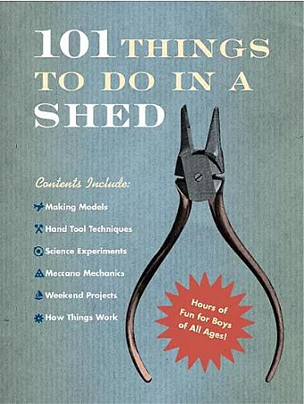 101 Things To Do In A Shed cover