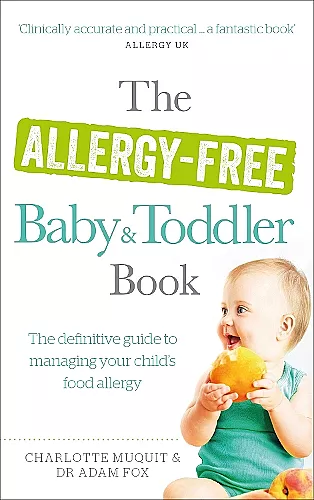 The Allergy-Free Baby and Toddler Book cover