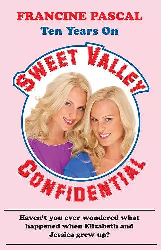 Sweet Valley Confidential cover