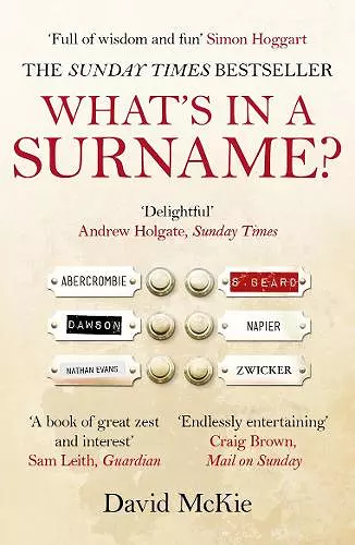 What's in a Surname? cover