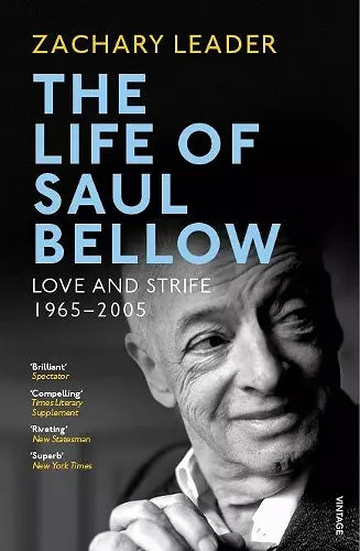 The Life of Saul Bellow cover