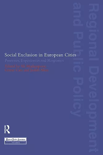 Social Exclusion in European Cities cover