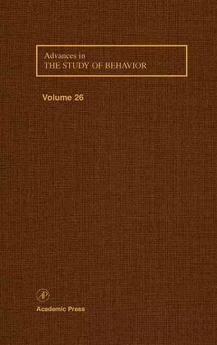 Advances in the Study of Behavior cover