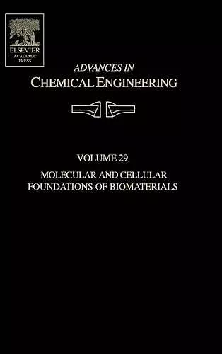 Advances in Chemical Engineering cover