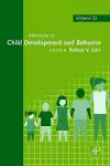 Advances in Child Development and Behavior cover