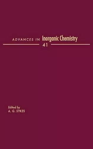 Advances in Inorganic Chemistry cover