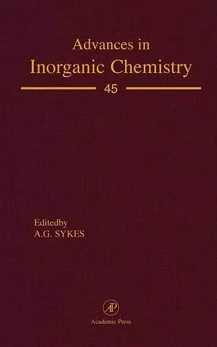 Advances in Inorganic Chemistry cover