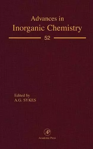 Advances in inorganic Chemistry cover