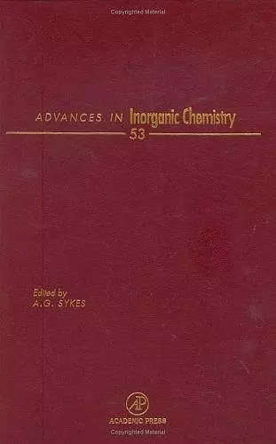 Advances in Inorganic Chemistry cover