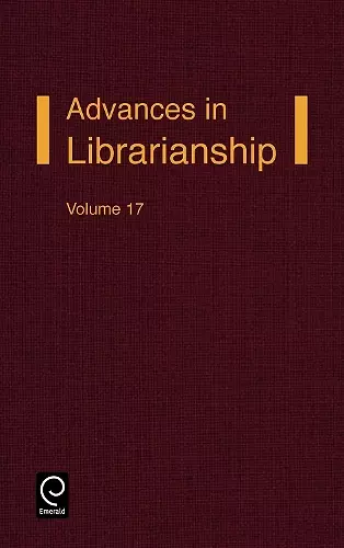 Advances in Librarianship cover