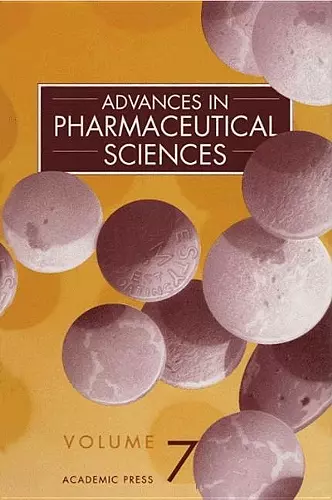 Advances in Pharmaceutical Sciences cover