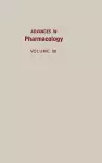 Advances in Pharmacology cover