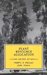 Plant Resource Allocation cover