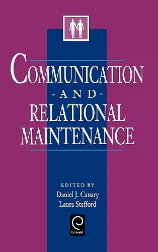 Communication and Relational Maintenance cover