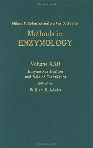 Enzyme Purification and Related Techniques cover