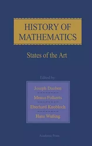 History of Mathematics cover