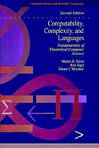 Computability, Complexity, and Languages cover