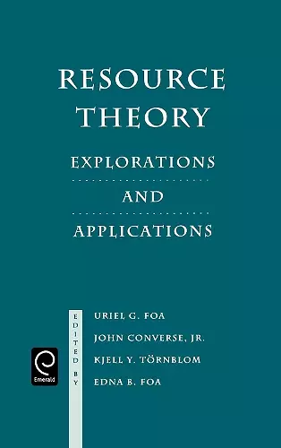 Resource Theory cover