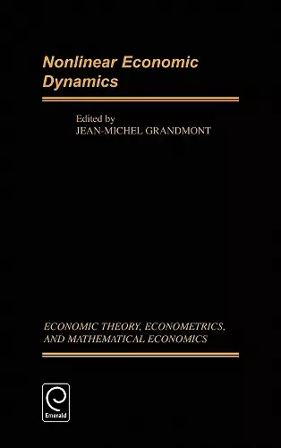 Nonlinear Economic Dynamics cover