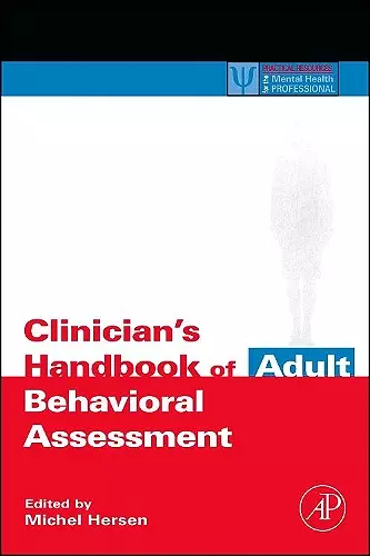 Clinician's Handbook of Adult Behavioral Assessment cover