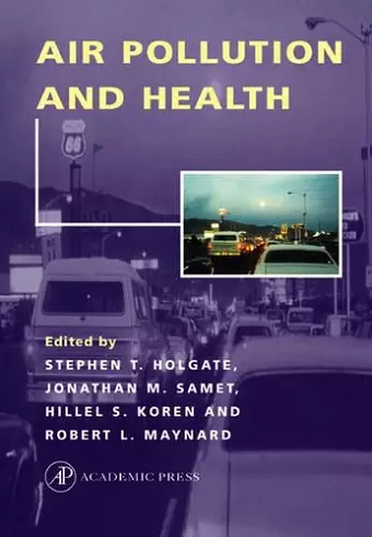 Air Pollution and Health cover