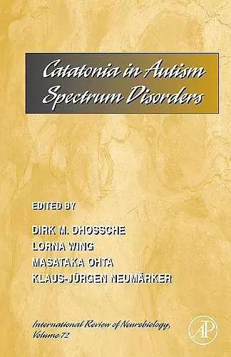 Catatonia in Autism Spectrum Disorders cover