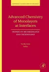 Advanced Chemistry of Monolayers at Interfaces cover