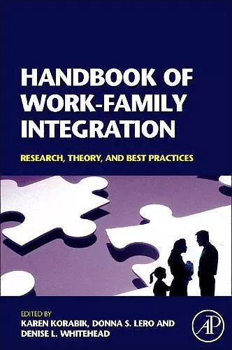 Handbook of Work-Family Integration cover