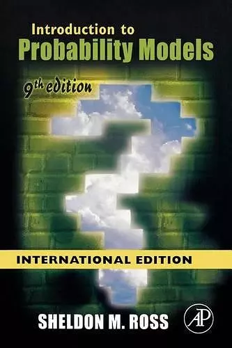 Introduction to Probability Models, ISE cover