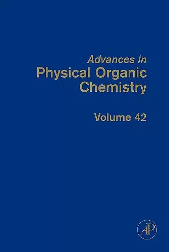 Advances in Physical Organic Chemistry cover