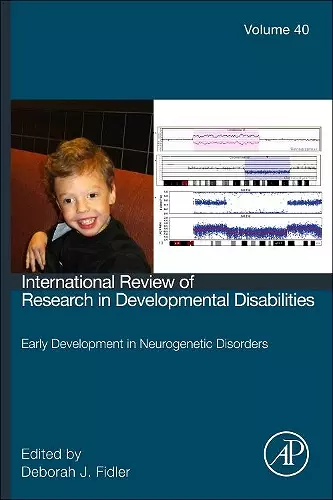 Early Development in Neurogenetic Disorders cover