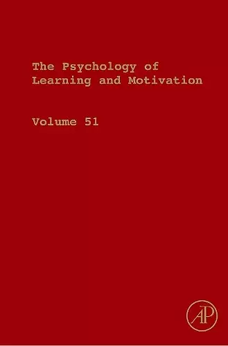 The Psychology of Learning and Motivation cover