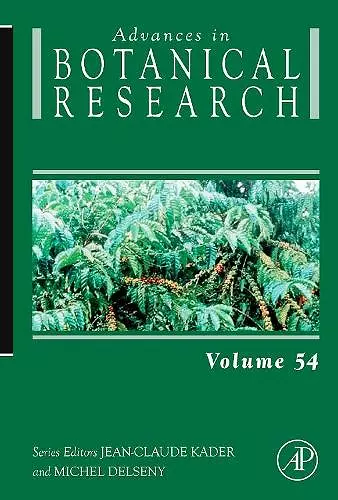 Advances in Botanical Research cover