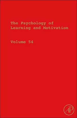 The Psychology of Learning and Motivation cover