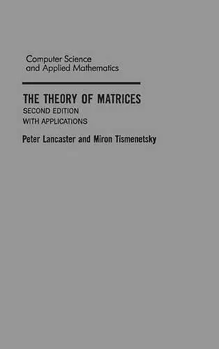 The Theory of Matrices cover