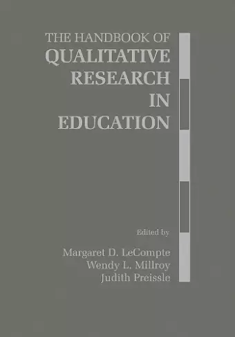 The Handbook of Qualitative Research in Education cover