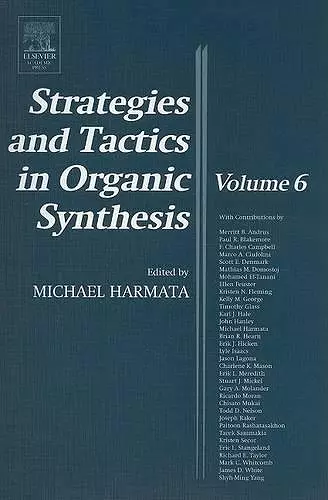 Strategies and Tactics in Organic Synthesis cover