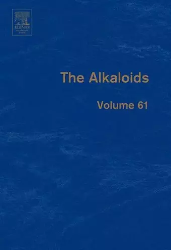 The Alkaloids cover