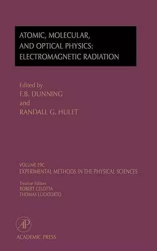 Electromagnetic Radiation: Atomic, Molecular, and Optical Physics cover