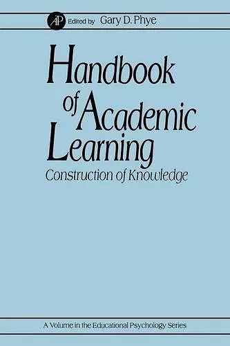 Handbook of Academic Learning cover