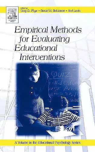 Empirical Methods for Evaluating Educational Interventions cover