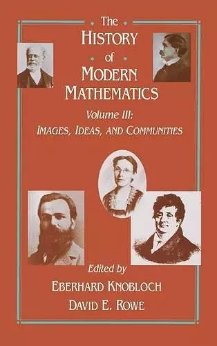 The History of Modern Mathematics cover