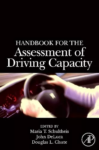 Handbook for the Assessment of Driving Capacity cover